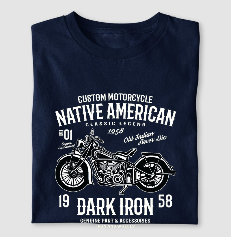 Camiseta Biker Dark Iron