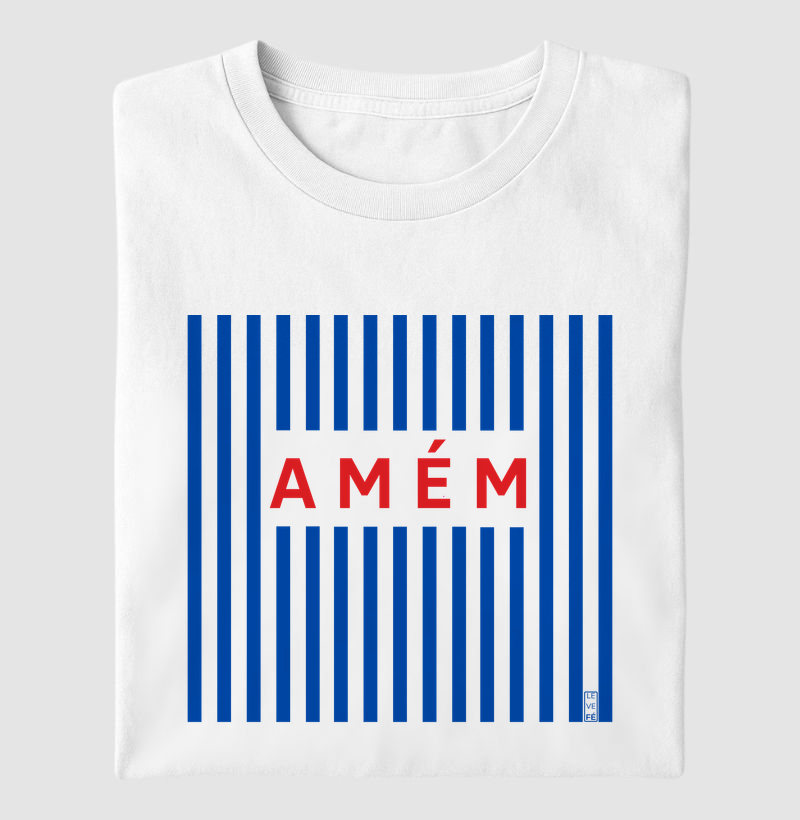 Amém - Listras azuis