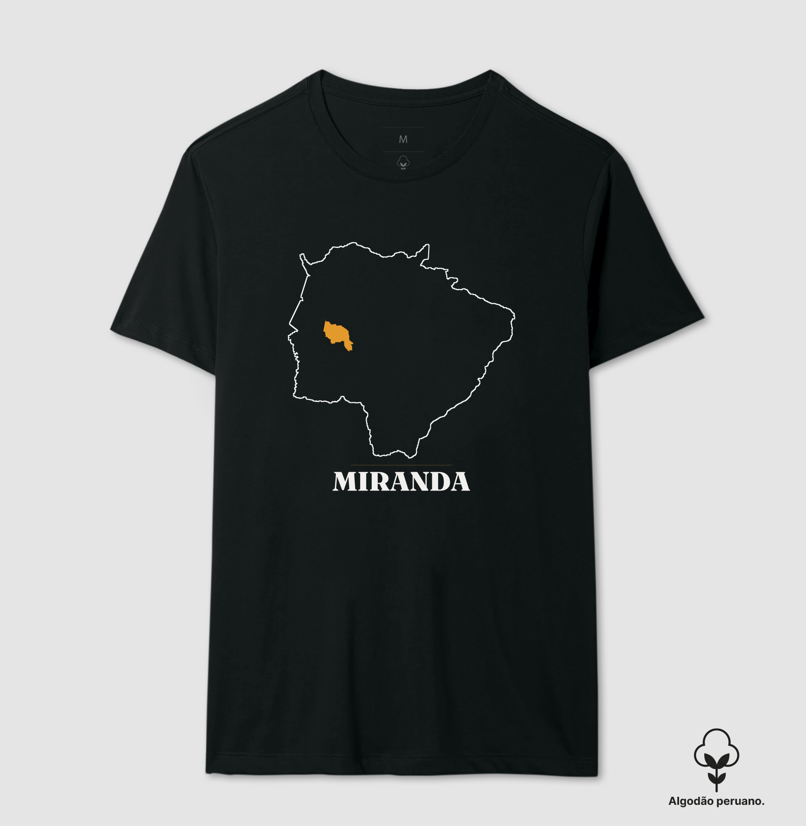 Miranda | Traço MS - Camiseta Algodão Peruano