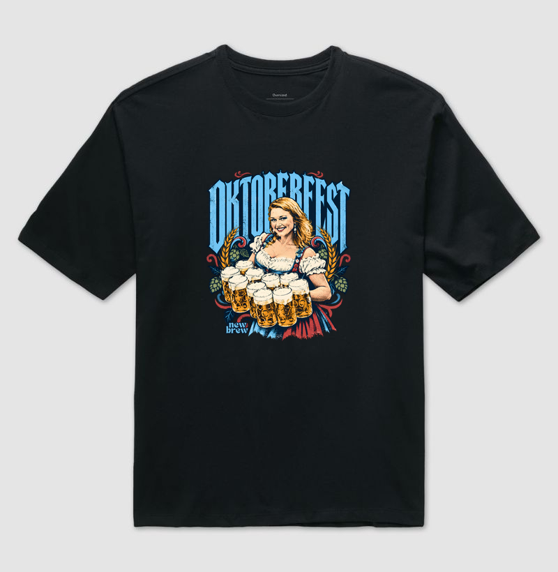 Oktoberfest 8 - New Brew - Camiseta Oversized