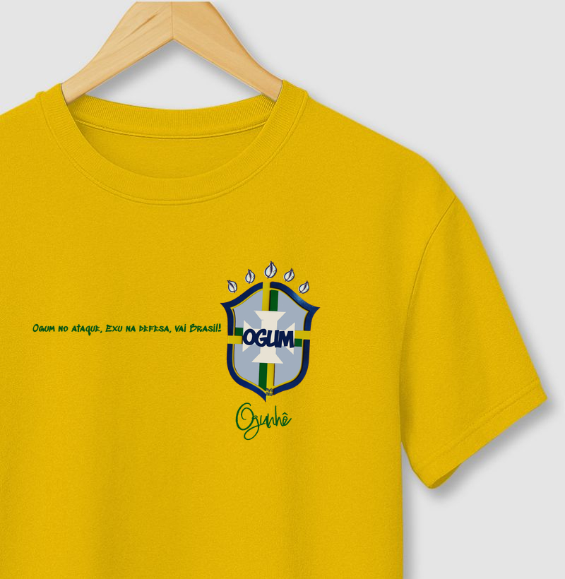 Ogum no Ataque, Exu na Defesa, Vai Brasil Copa no Terreiro Maria Patuá