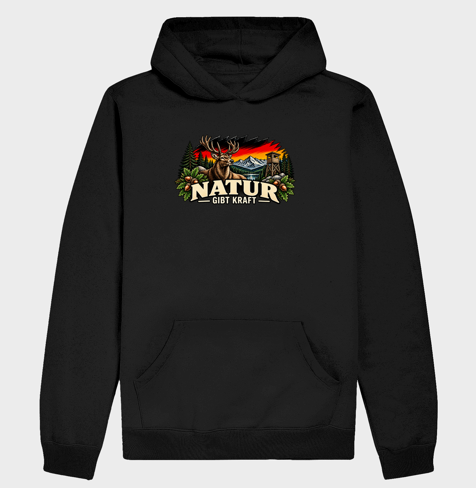 Natur gibt Kraft - Hoodie Moletom