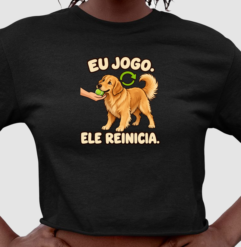 Eu jogo. Ele reinicia.