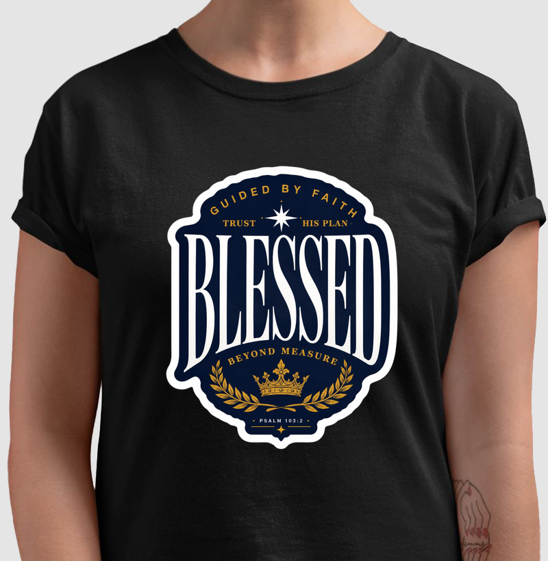 Camiseta "Blessed"