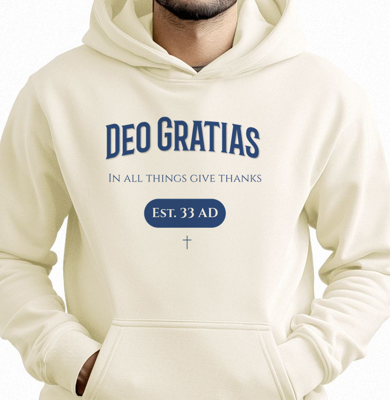 Moletom “Deo Gratias”
