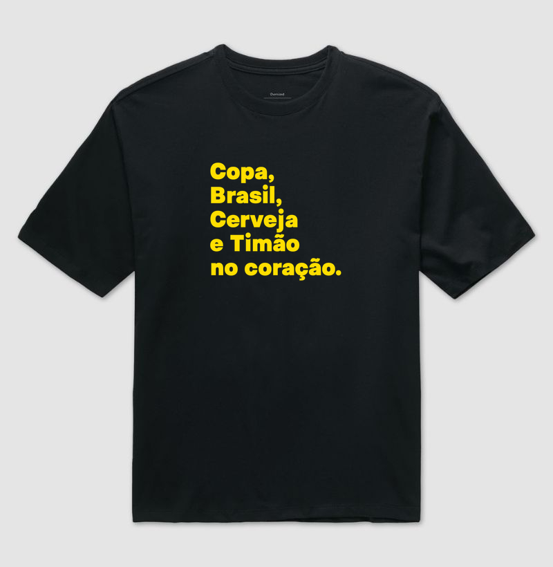 Copa, Brasil, Cerveja e Timão no coração.