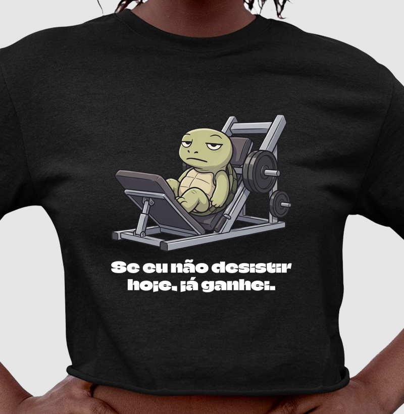 Se eu não desistir hoje, já ganhei