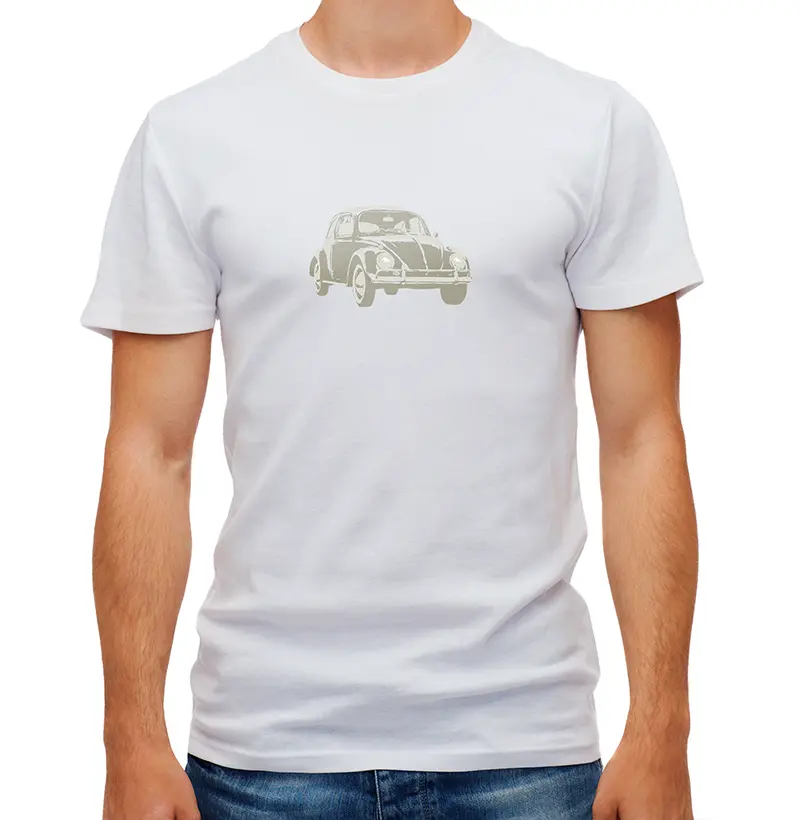 Camiseta Branca "Fusca"