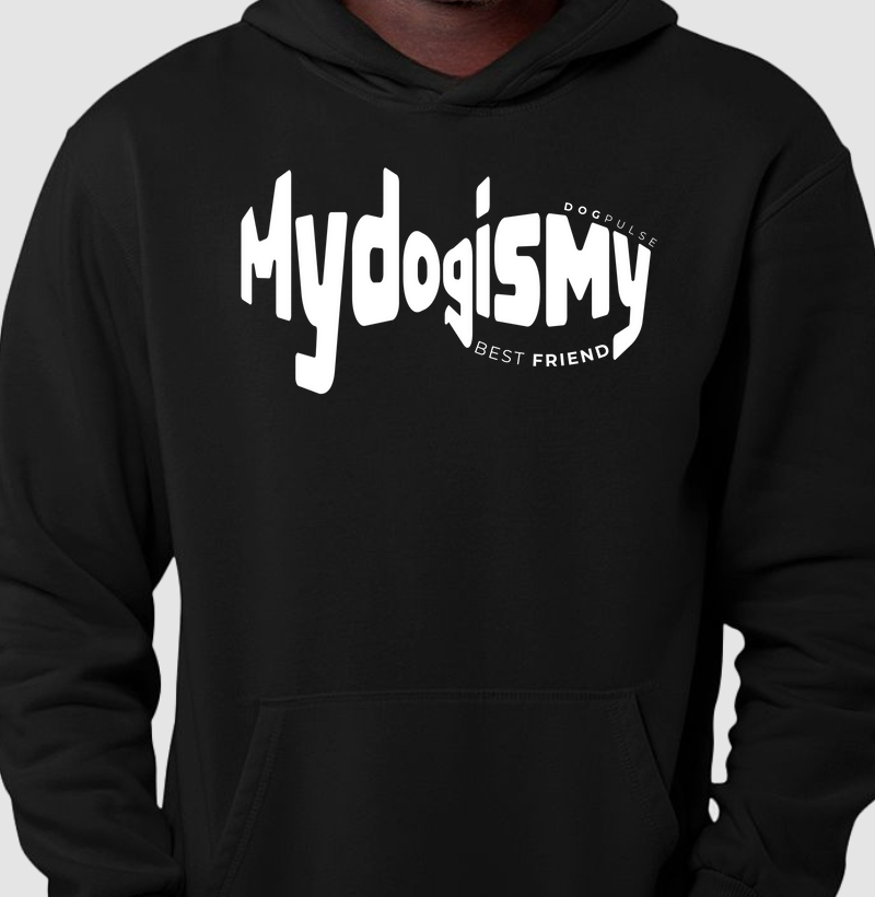 Hoodie Moletom My Dog is My Best Friend Dog Pulse