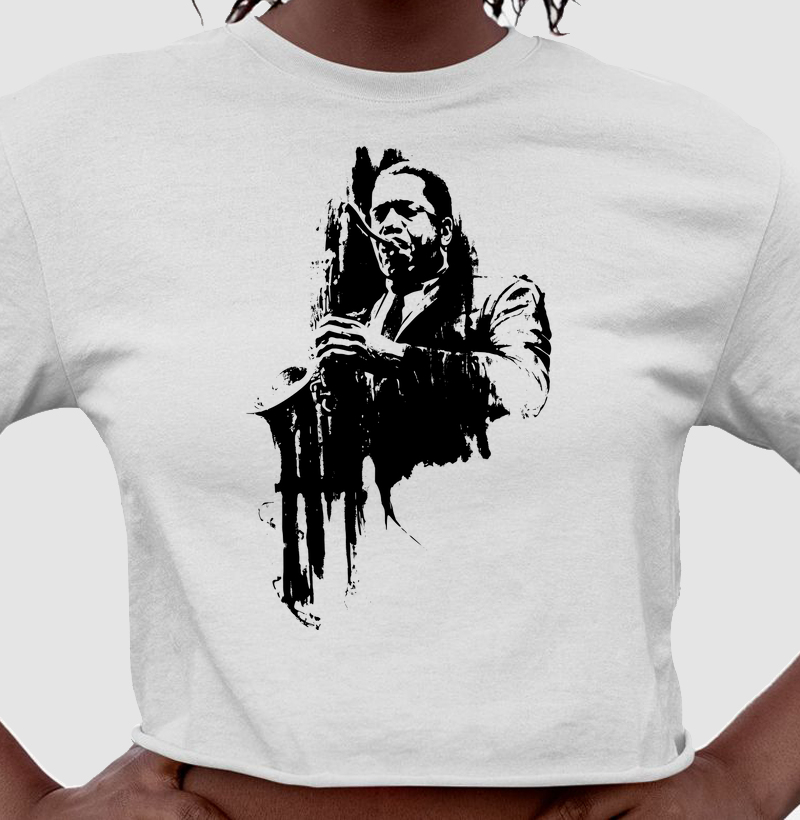 John Coltrane Picture Black