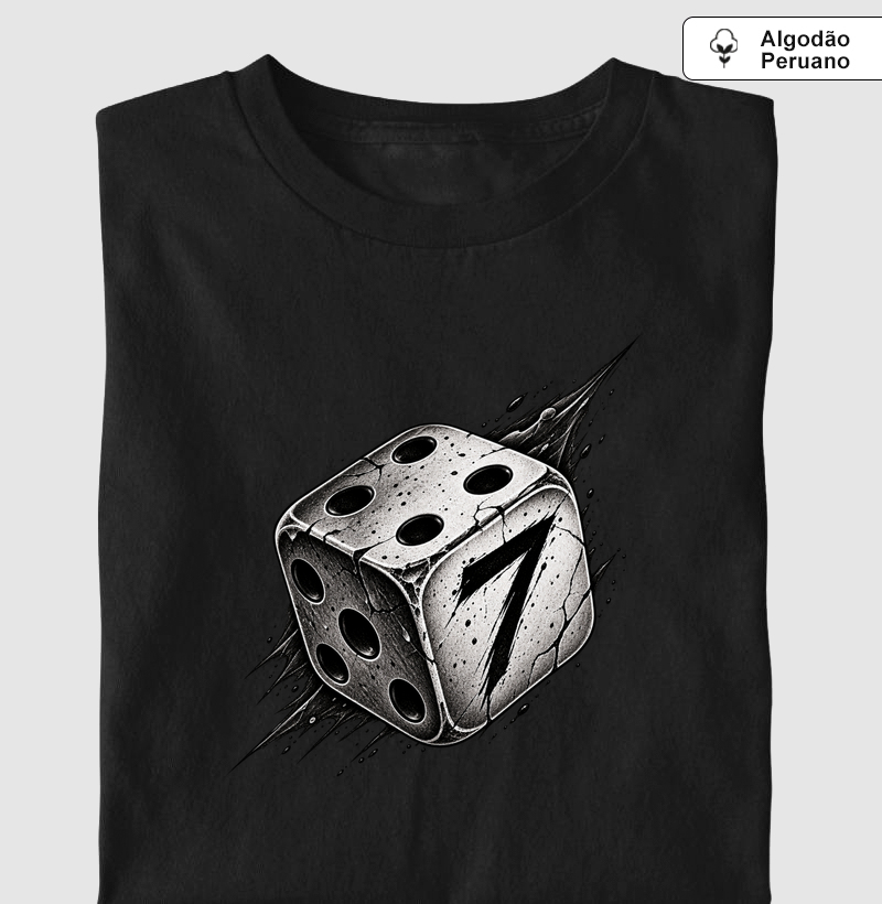 Camiseta Algodão Peruano — Dado | SEVENTH