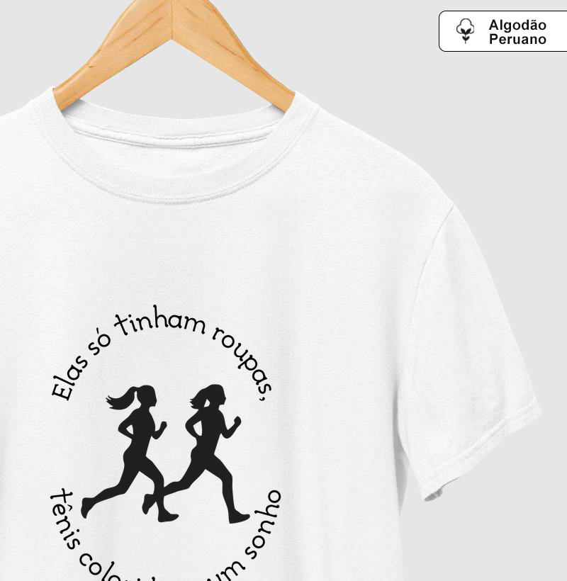 Tênis coloridos e um sonho