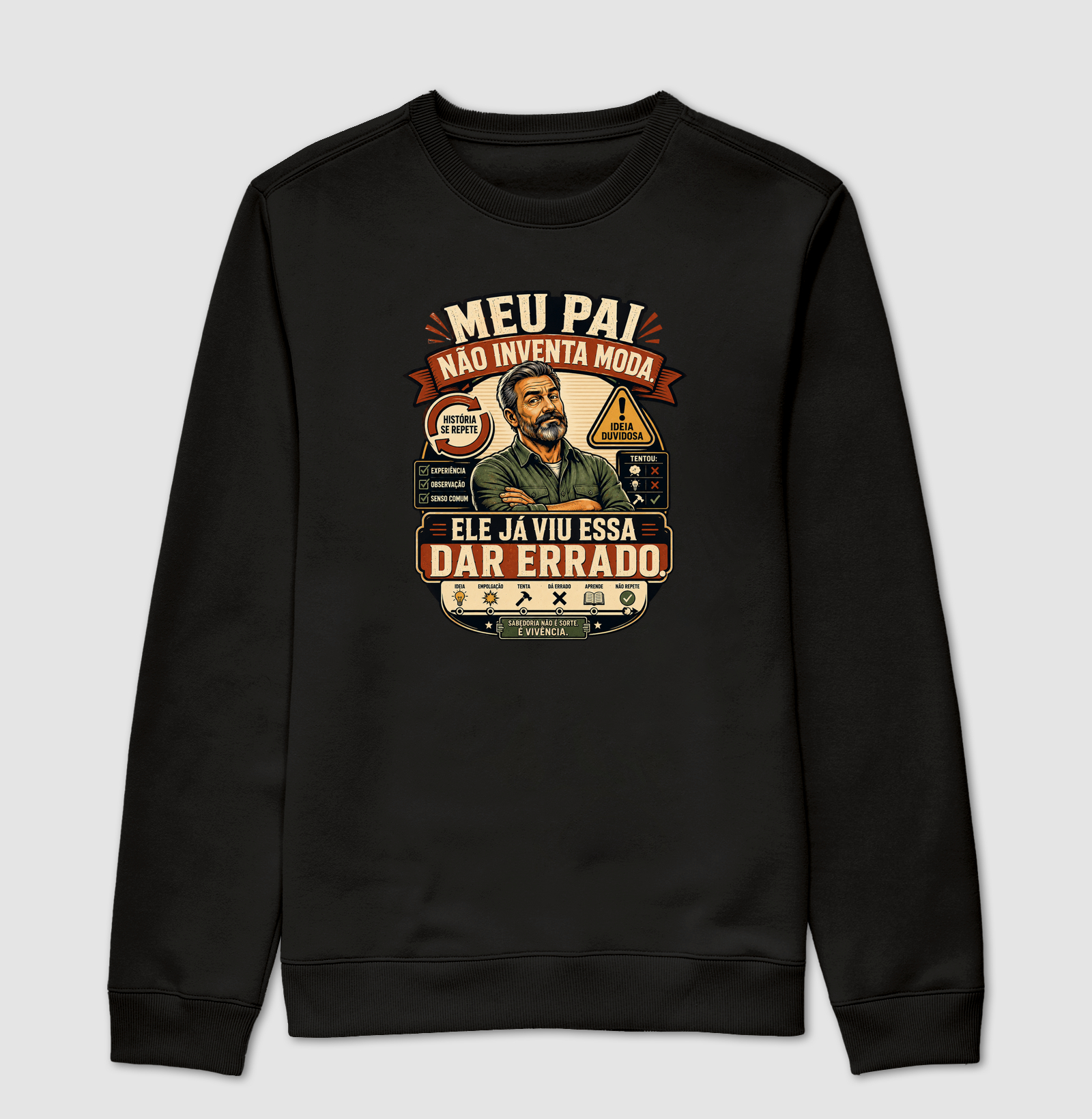 Meu Pai Não Inventa Moda. Ele Já Viu Essa Dar Errado.