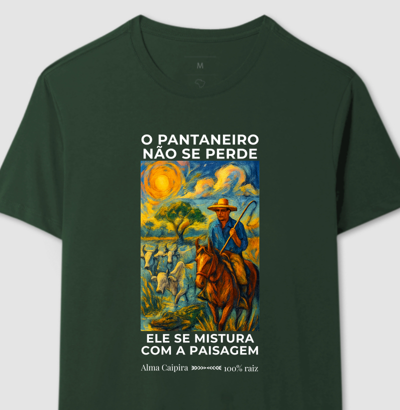 O Pantaneiro não se perde, ele se mistura com a paisagem