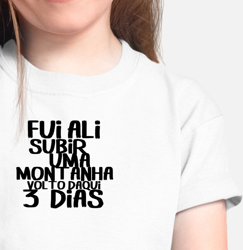 Camiseta Terapia de Altitude | Fui Ali Na Montanha