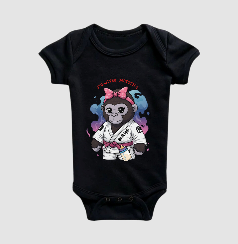 Gorilinha Mamadeira - Jiu-Jitsu - Babystyle