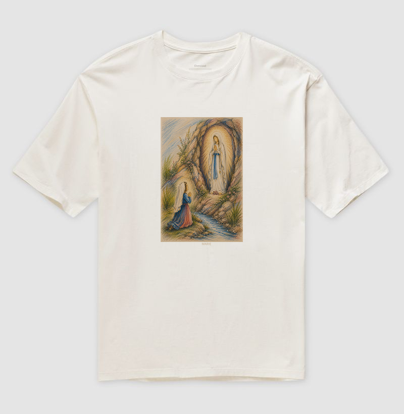 Nossa Senhora de Lourdes e Santa Bernadete