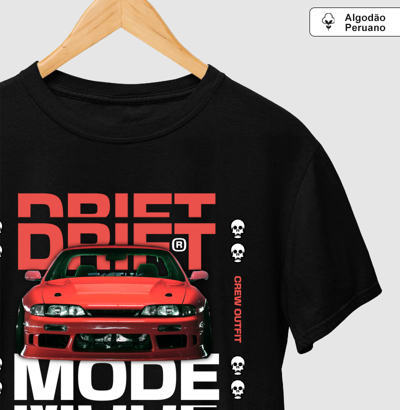 Camiseta Algodão Peruano - Drift Mode