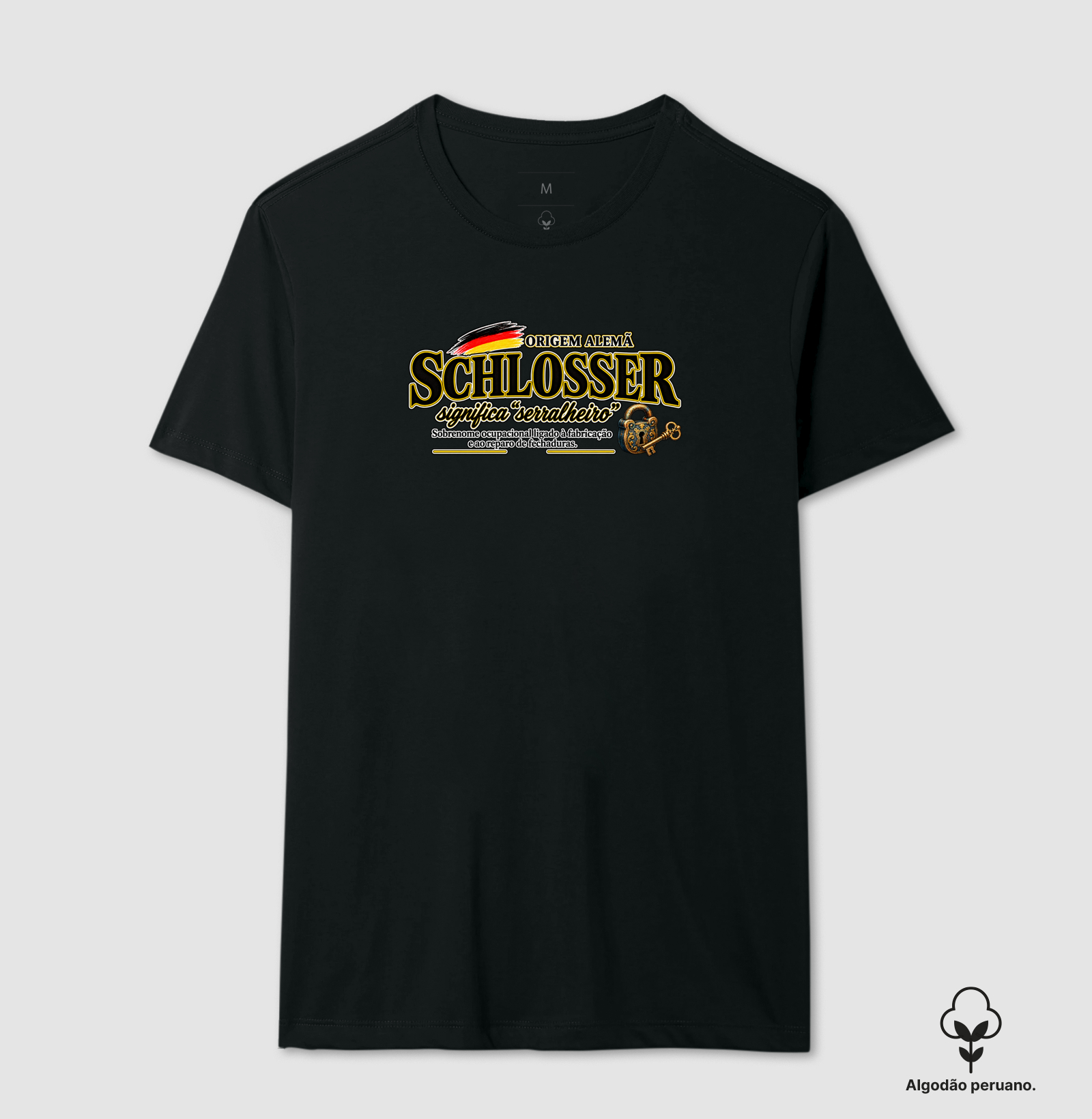 Schlosser  - Camiseta Algodão Peruano