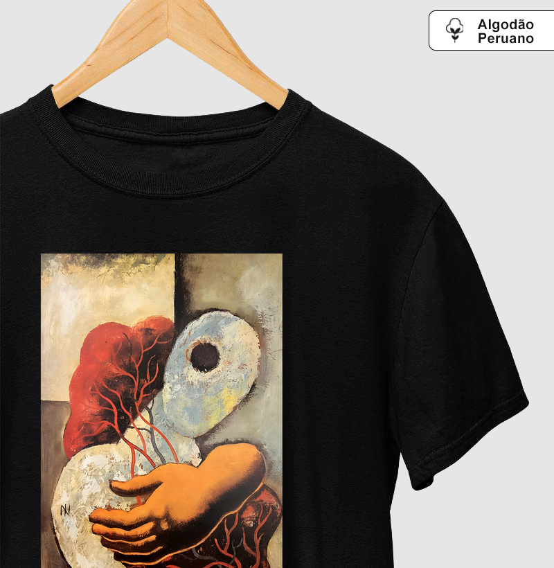 Visão Interna - Agonia (1931) - Ismael Nery - Camiseta Algodão Peruano