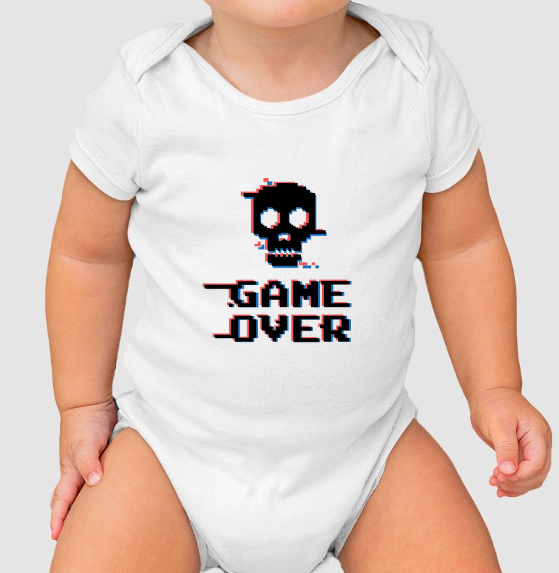 GAME OVER SKULL – Think Tee