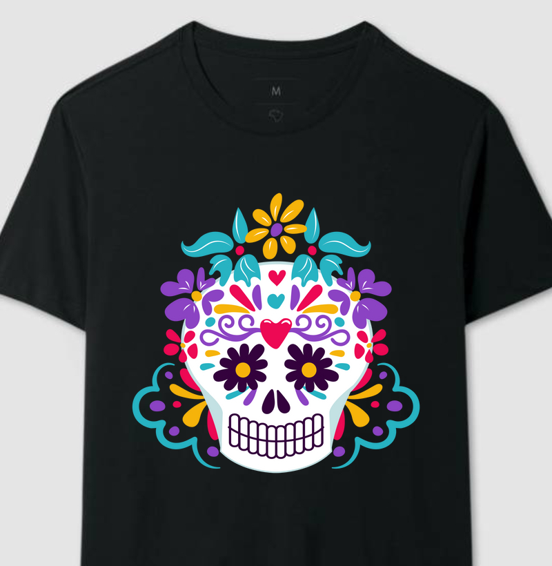 Coleção Caveiras Mexicanas - Colorida