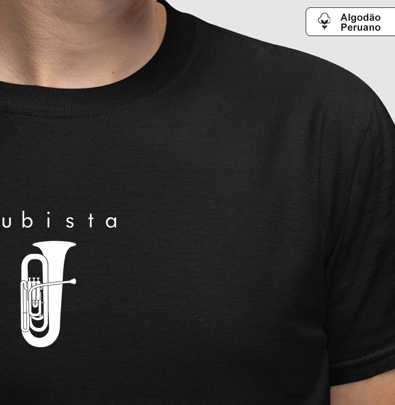 Camiseta Premium Tuba Minimalista - M1