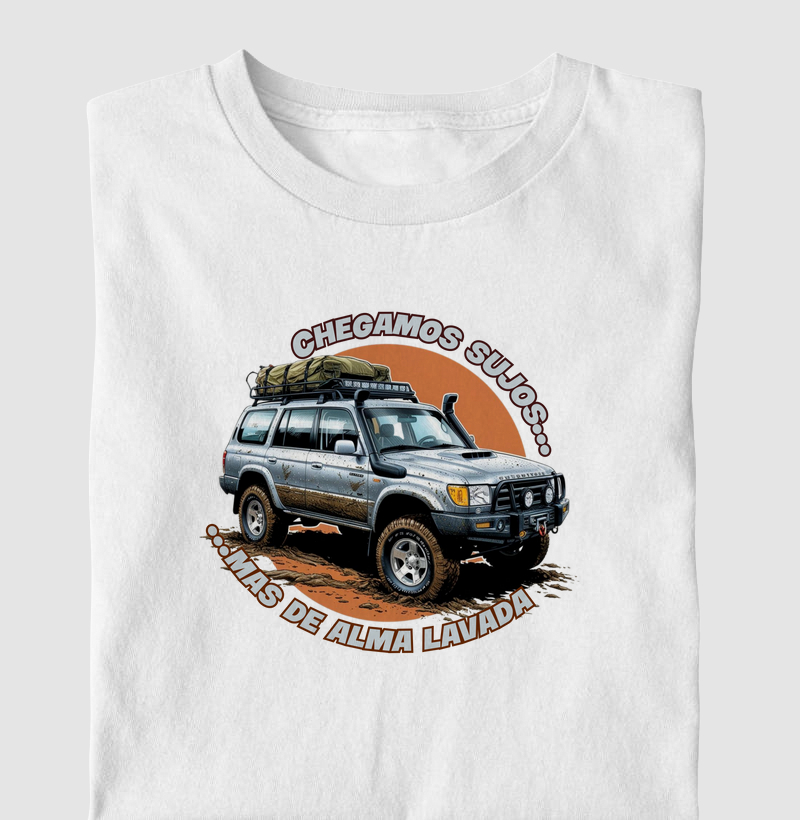 Chegamos sujos...mas de alma lavada