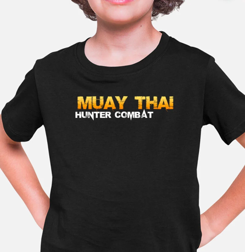 Camiseta Muay Thai Hunter Combat Kids