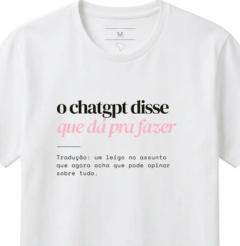 o chatgpt disse que dá