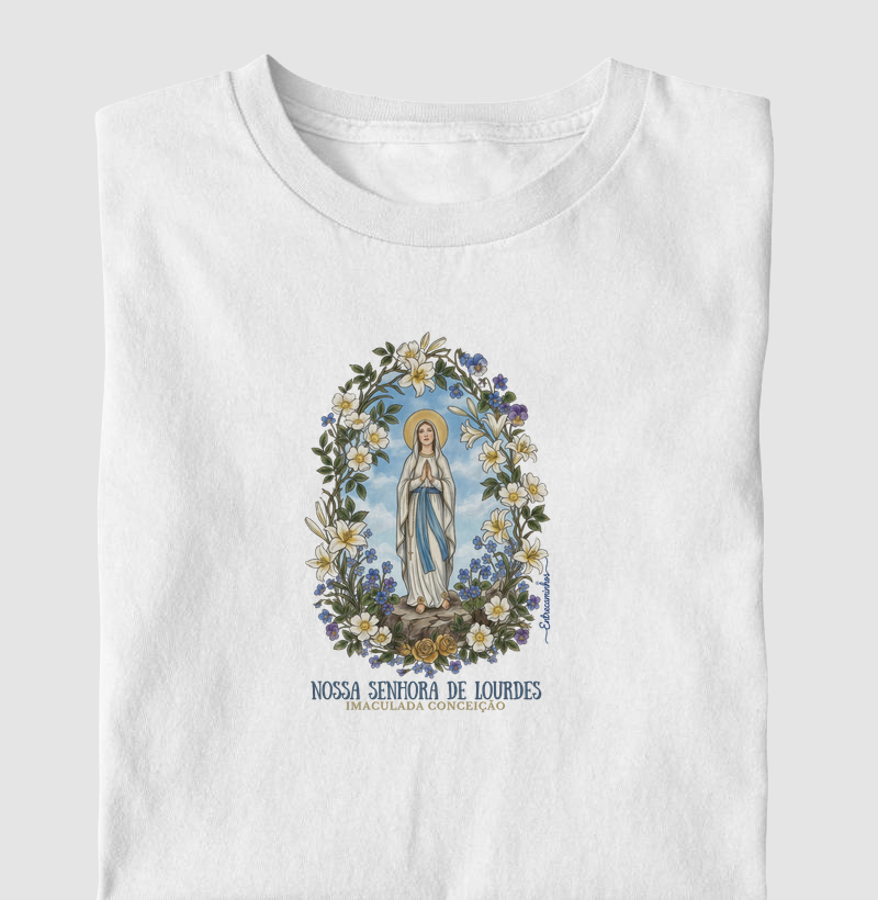 Nossa Senhora de Lourdes (aquarela)