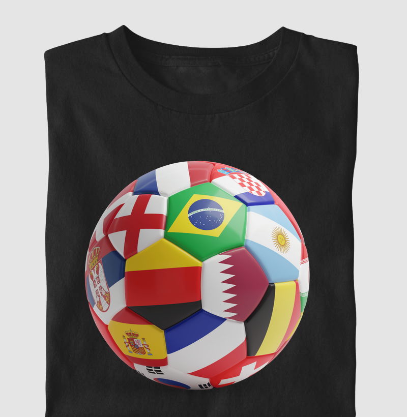 Coleção Bandeiras - Bola Países