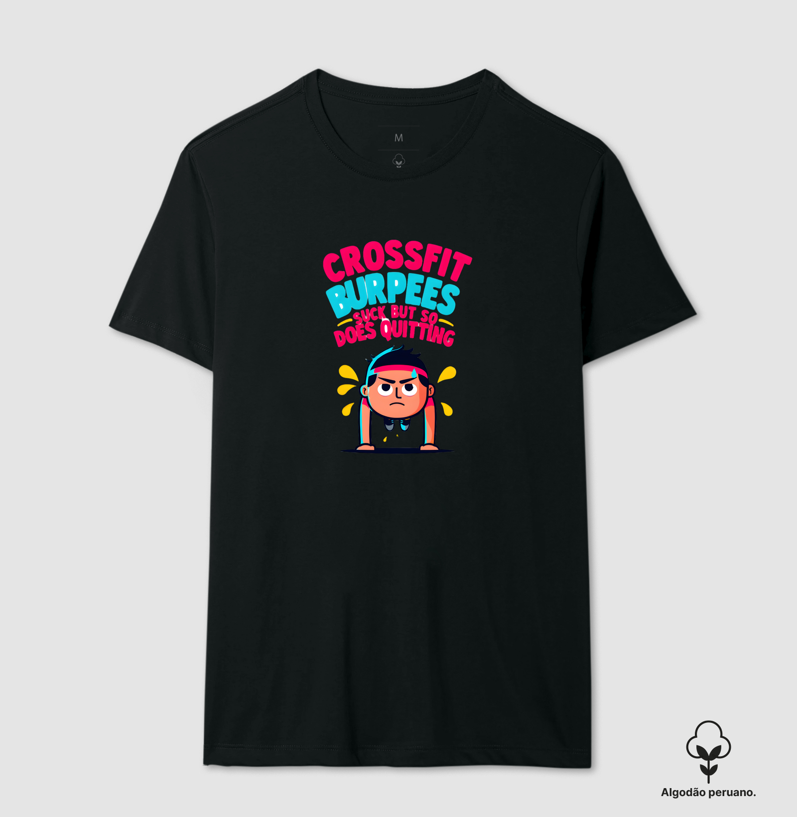 Camiseta CrossFit Does Quitting
