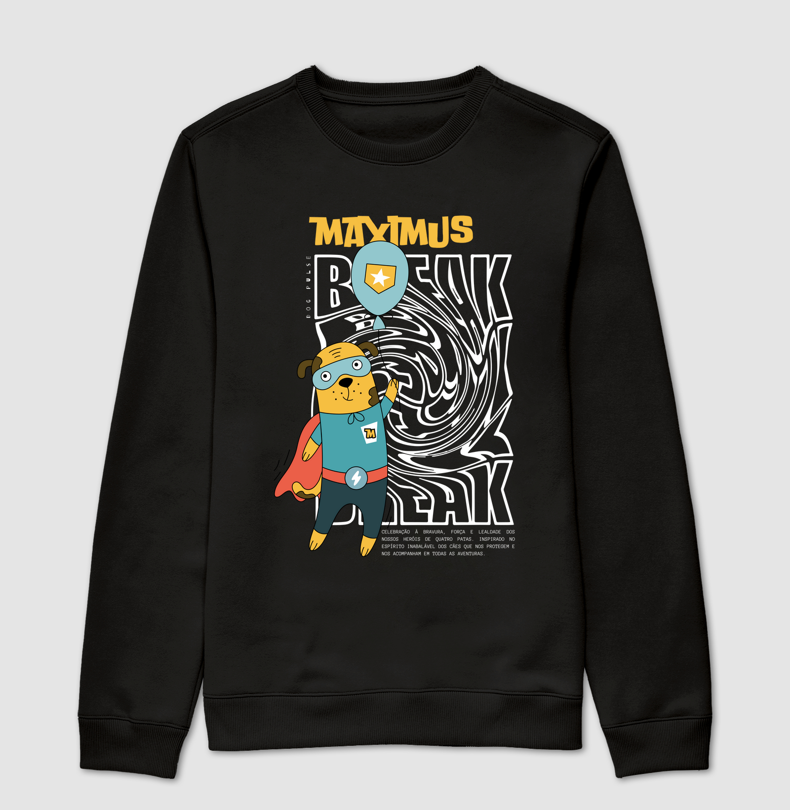 Suéter Moletom Dog Pulse Maximus - Break