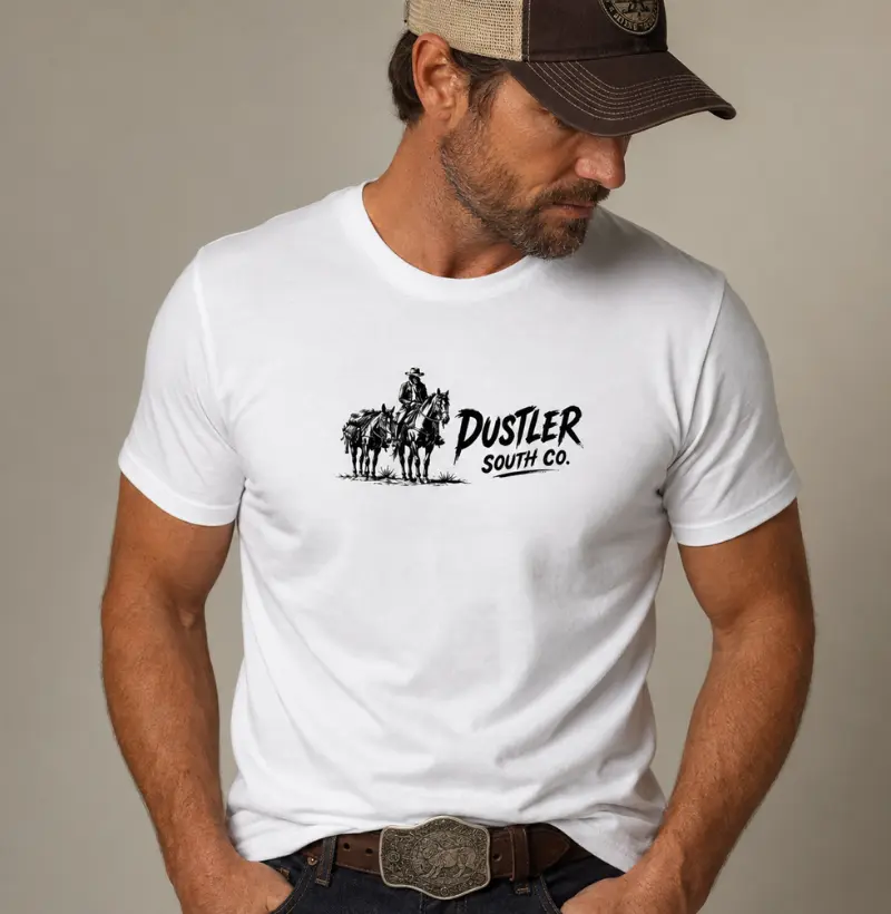 Camiseta Country Masculina Dustler South Horseman
