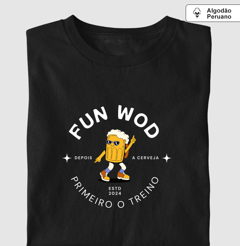 Primeiro o treino depois a cerveja (Feminino e Masculino)