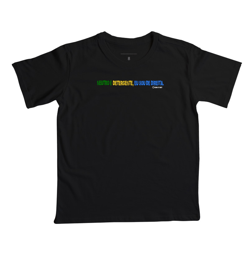 Neutro é detergente Guns N' Shot - Camiseta Infantil