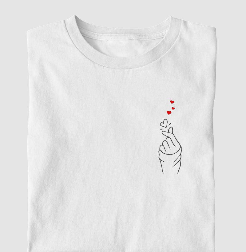 Minimalista Finger Heart - Black 