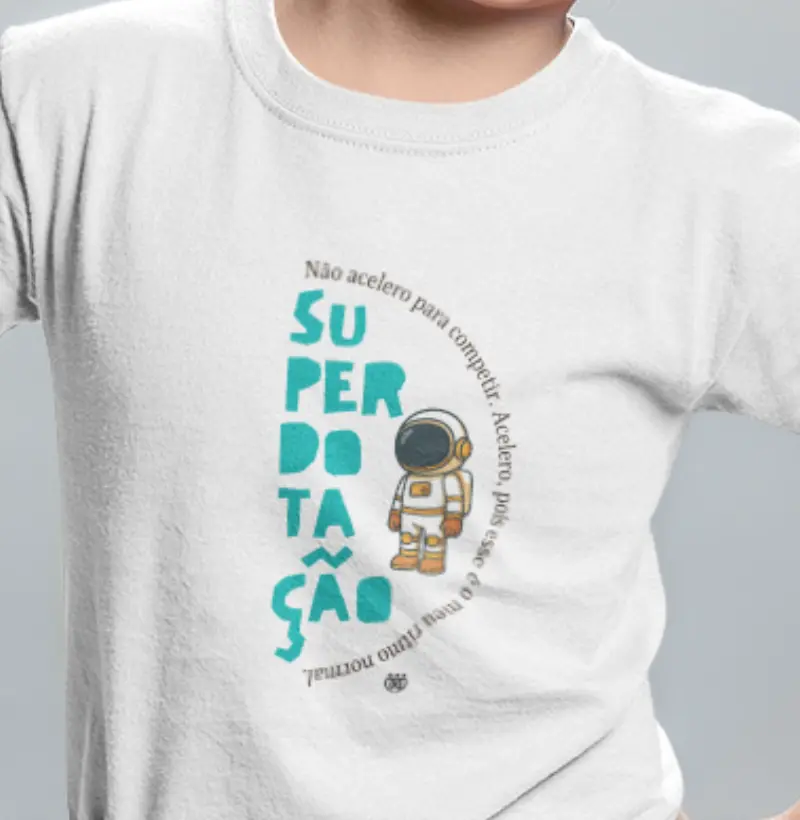 Superdotação - Não acelero para competir. Essa é a minha velocidade