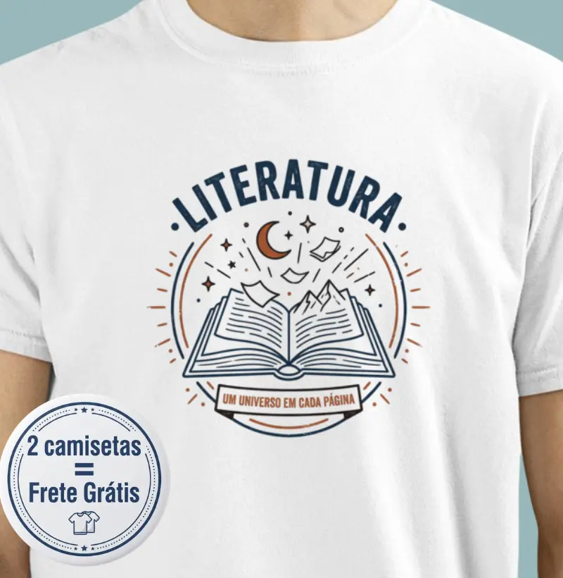 Camiseta Premium Português/Literatura