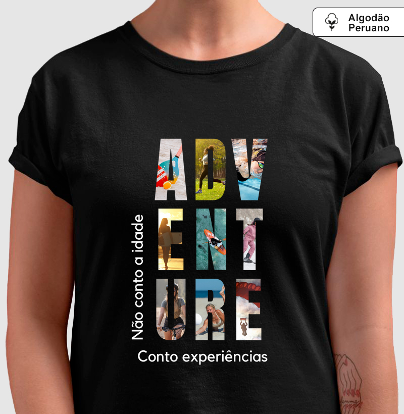 Não conto a idade, conto experiências