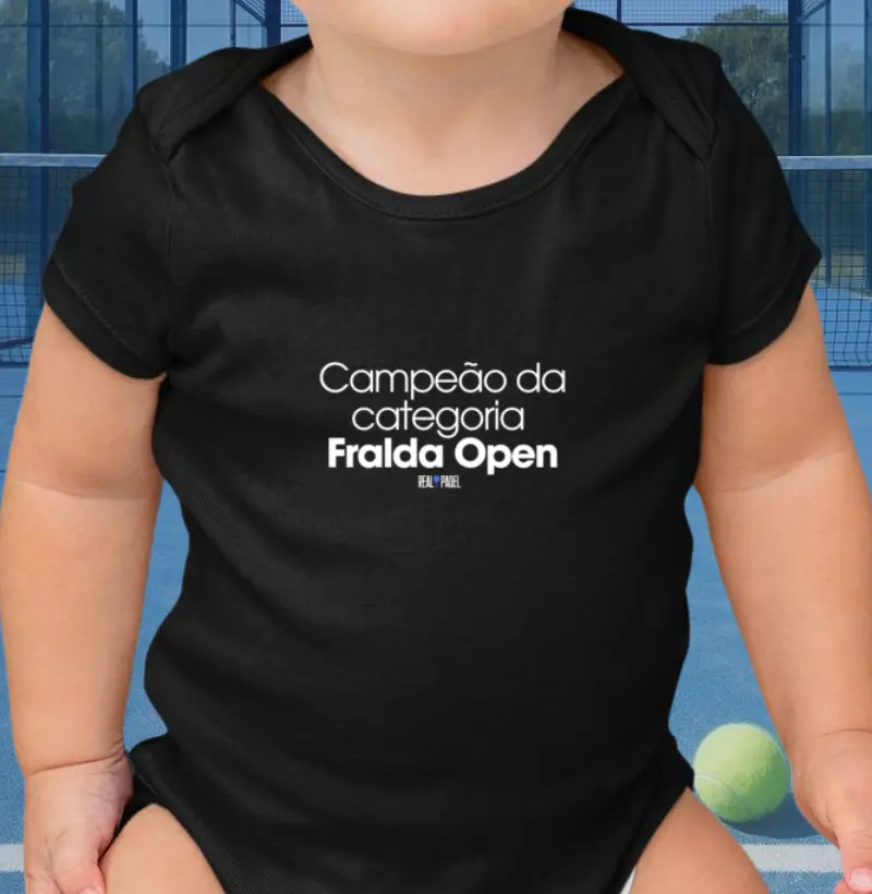 Campeão da categoria  Fralda Open