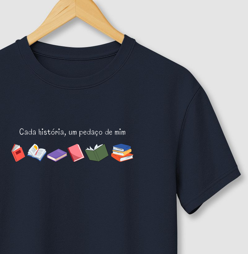 Cada história, um pedaço de mim