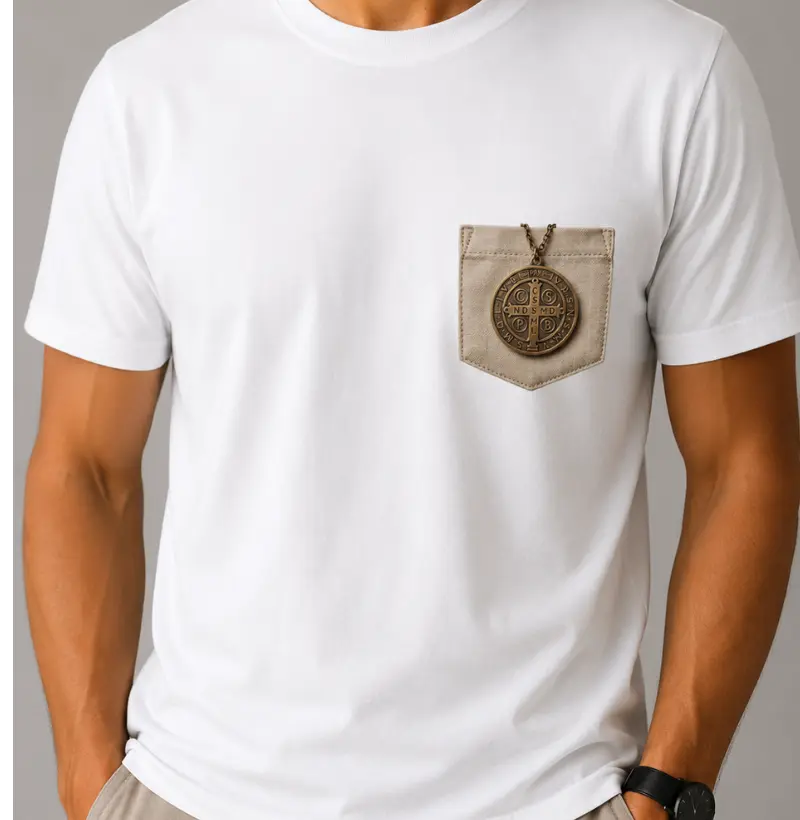 Camiseta Medalhão de São Bento