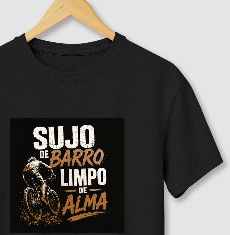 Camiseta Sujo de Barro Limpo de Alma | Kasual Bike
