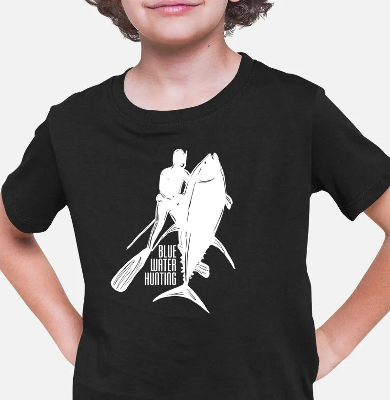 Camisa Infantil Blue Water Hunting