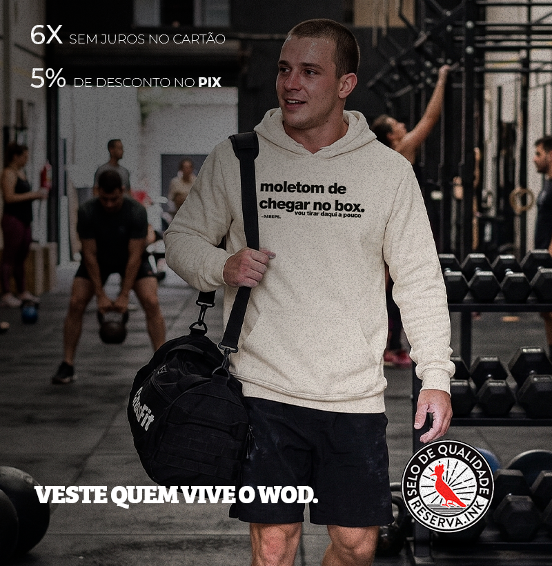 Camiseta de chegar no box