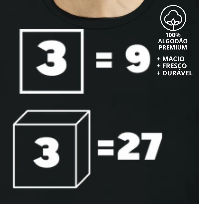 3 ao Cubo e 3 ao Quadrado