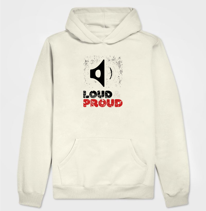 Hoodie Moletom VOLUME UP: Nascido para ser ouvido