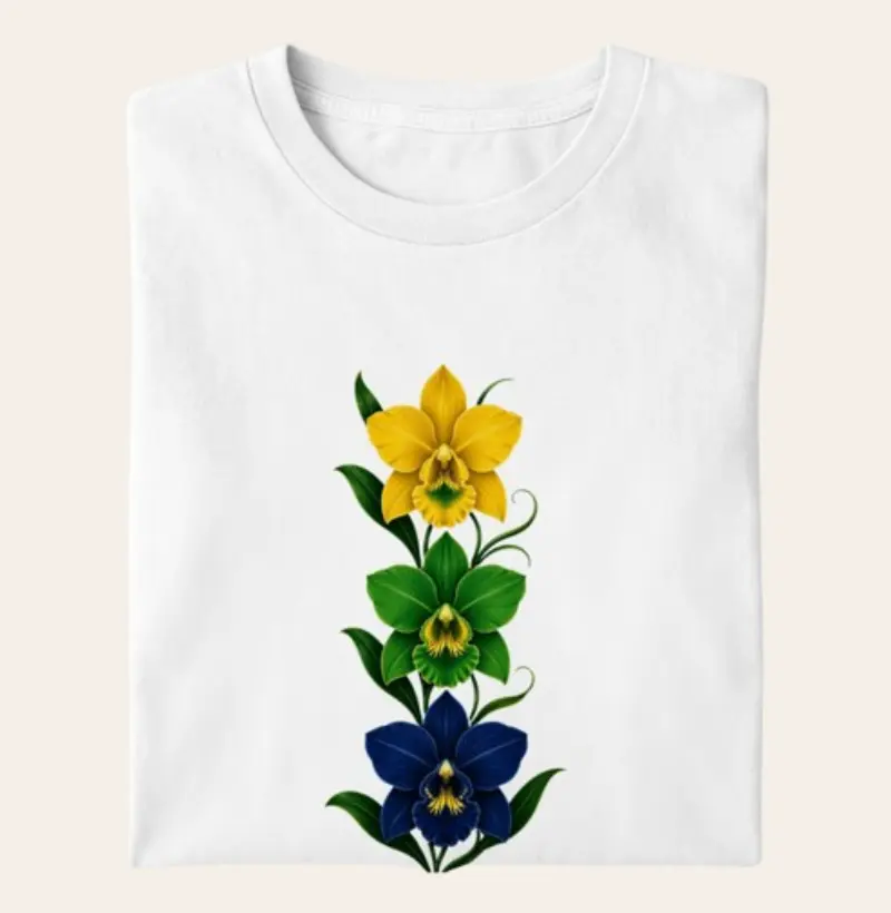 Camiseta Algodão Premium - Tríade do Brasil